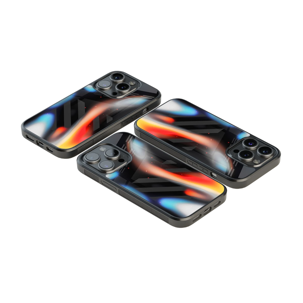 Luxury Glass Back Mobile Cover for iPhone, Samsung Galaxy, OnePlus, Pixel, Redmi & More