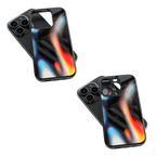 Trendy Glass Back Mobile Case for iPhone, Samsung, Redmi, OnePlus, Google Pixel, Motorola