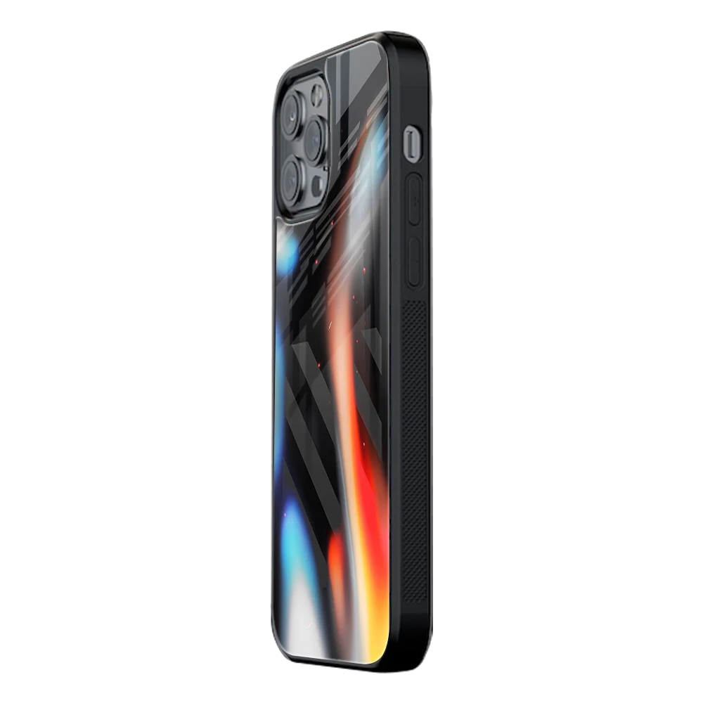 Slim Glass Back Phone Case for Multiple Brands iPhone, Samsung, Redmi, OnePlus, Oppo, Vivo