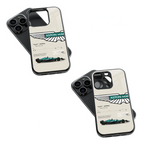Trendy Glass Back Mobile Case for iPhone, Samsung, Redmi, OnePlus, Google Pixel, Motorola