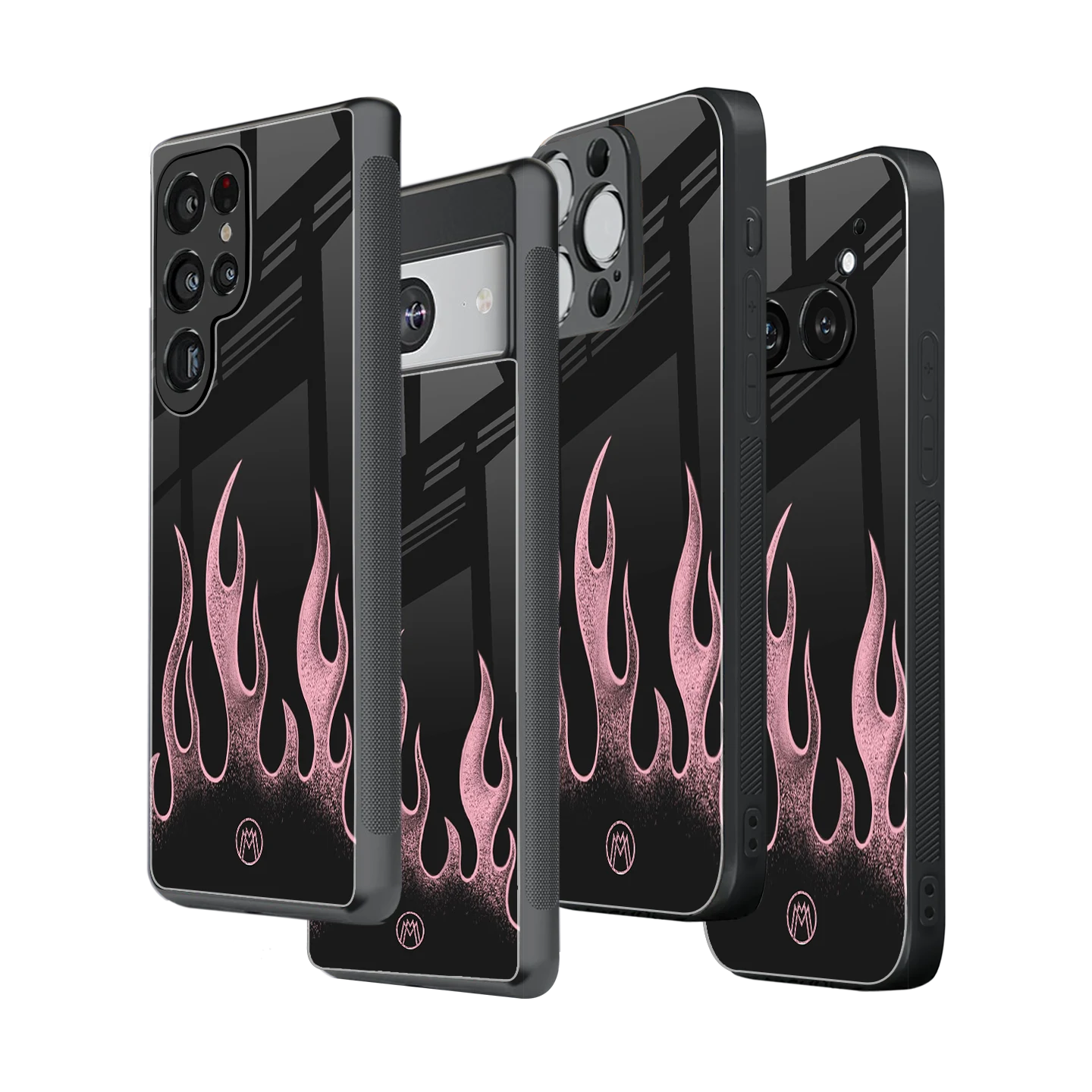 Stylish Glass Back Case for All Smartphones iPhone, Samsung, OnePlus, Pixel, Redmi, Oppo, Vivo, Motorola