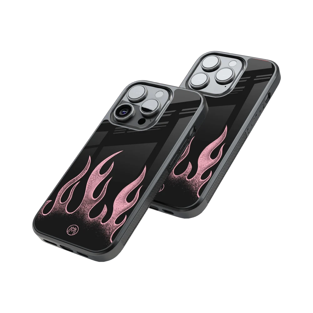 Protective Glass Back Phone Case Compatible with iPhone, Samsung, OnePlus, Pixel & More