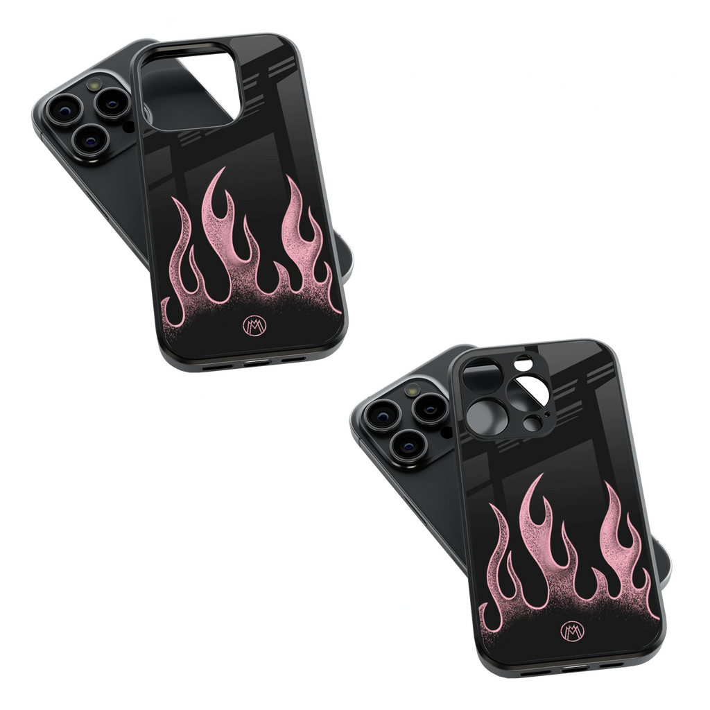 Trendy Glass Back Mobile Case for iPhone, Samsung, Redmi, OnePlus, Google Pixel, Motorola