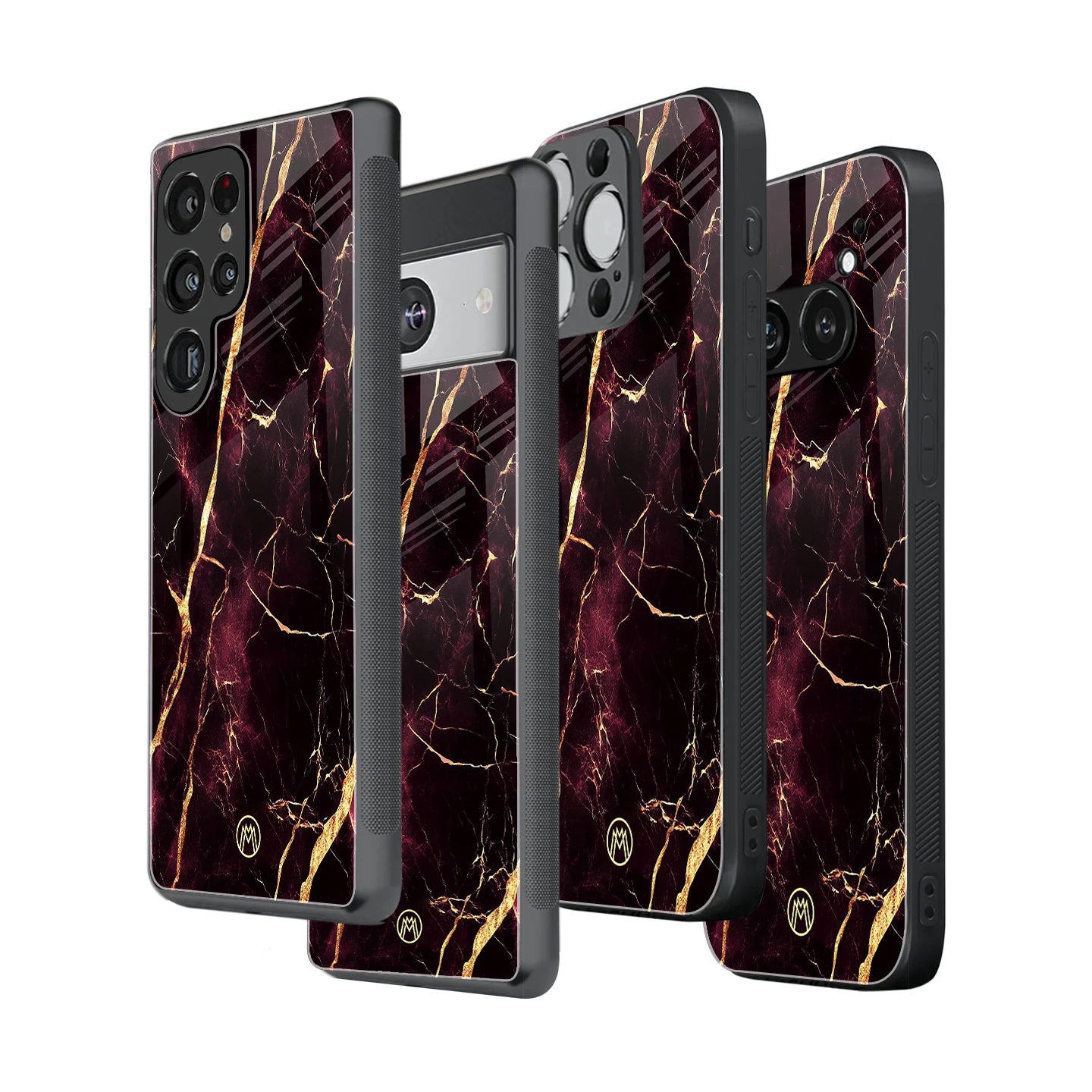 Stylish Glass Back Case for All Smartphones iPhone, Samsung, OnePlus, Pixel, Redmi, Oppo, Vivo, Motorola