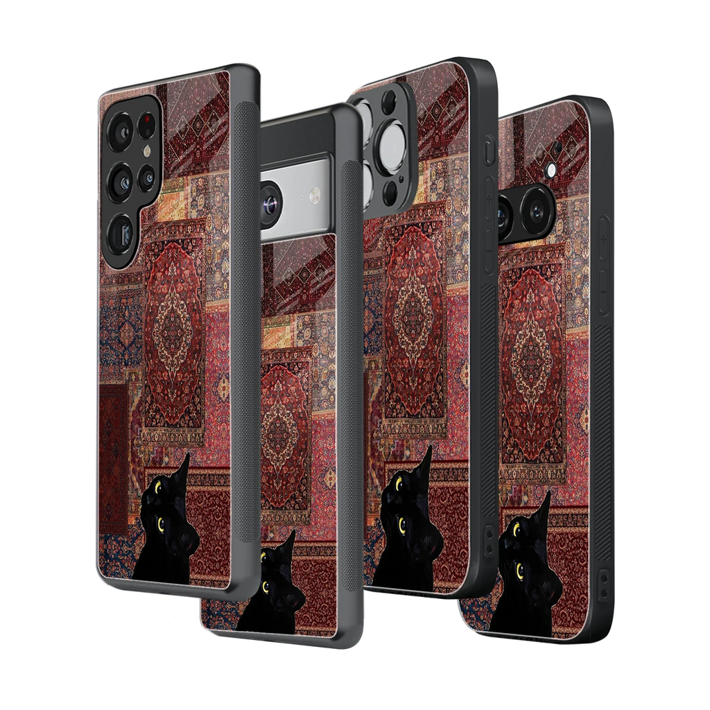 Stylish Glass Back Case for All Smartphones iPhone, Samsung, OnePlus, Pixel, Redmi, Oppo, Vivo, Motorola