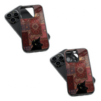 Trendy Glass Back Mobile Case for iPhone, Samsung, Redmi, OnePlus, Google Pixel, Motorola