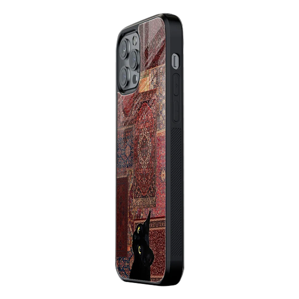 Slim Glass Back Phone Case for Multiple Brands iPhone, Samsung, Redmi, OnePlus, Oppo, Vivo