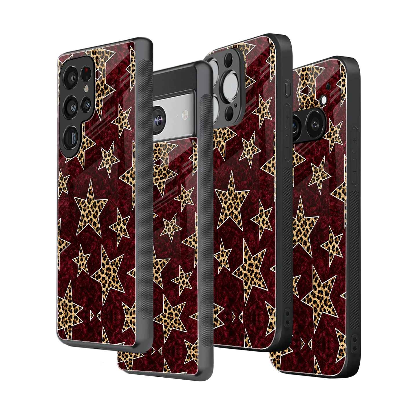 Stylish Glass Back Case for All Smartphones iPhone, Samsung, OnePlus, Pixel, Redmi, Oppo, Vivo, Motorola