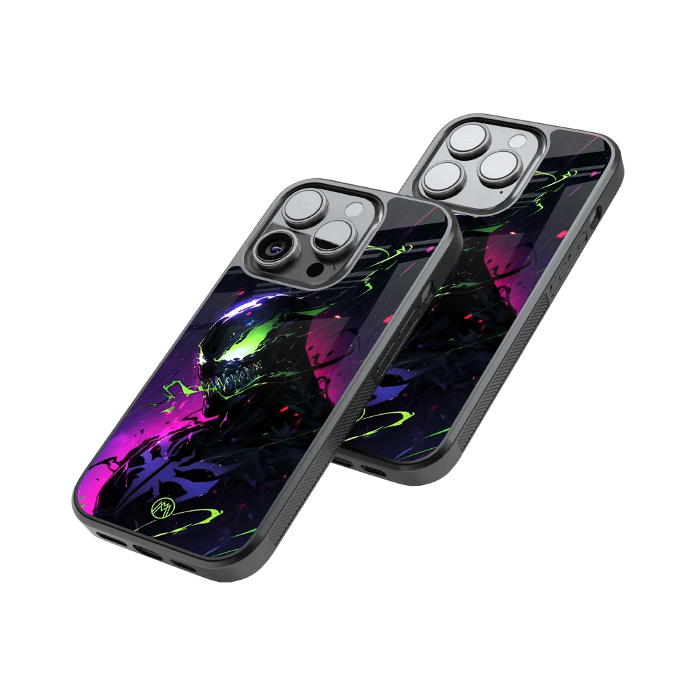 Protective Glass Back Phone Case Compatible with iPhone, Samsung, OnePlus, Pixel & More