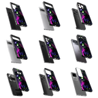 Durable Glass Back Mobile Case for iPhone, Samsung, OnePlus, Google Pixel, Redmi, Vivo, Oppo