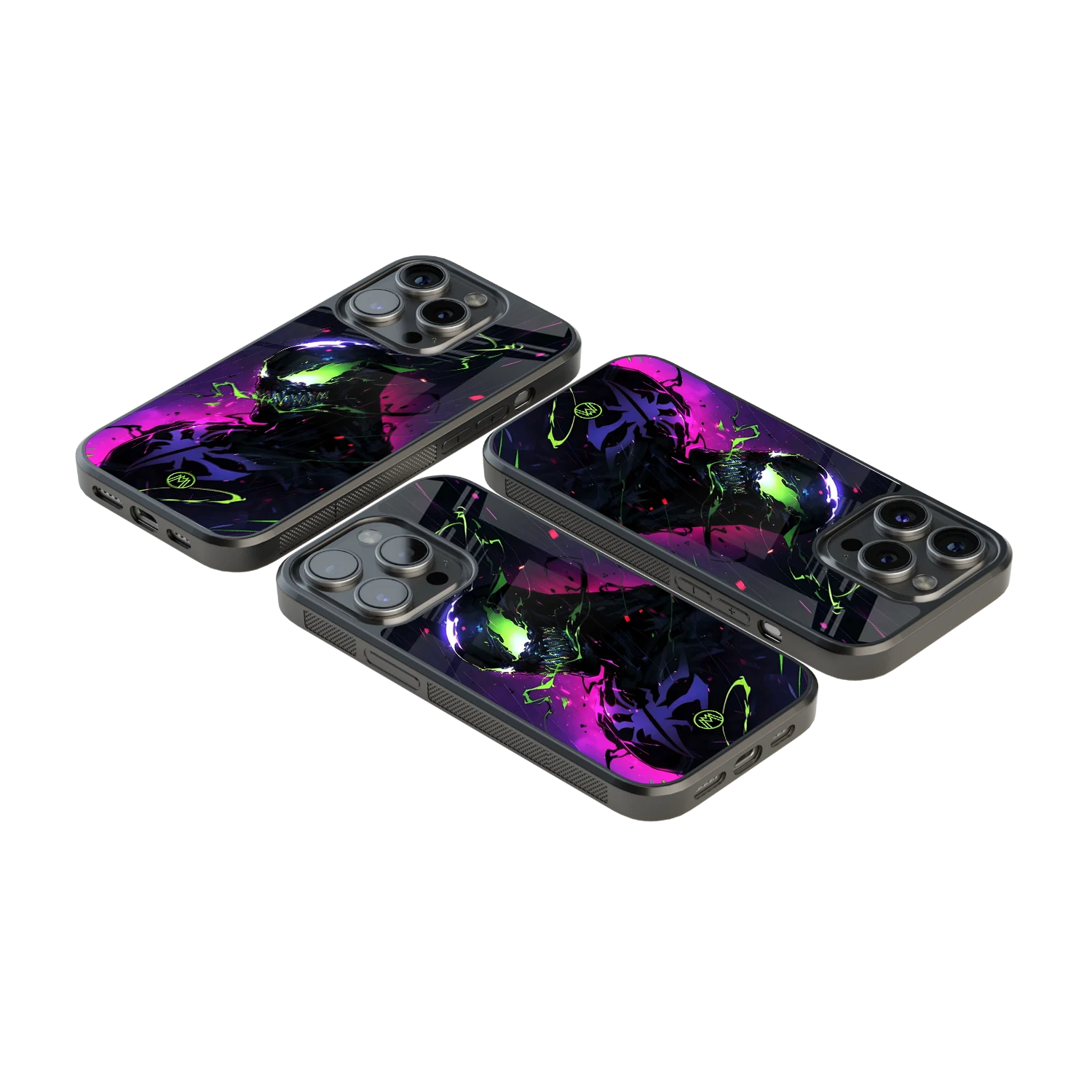 Luxury Glass Back Mobile Cover for iPhone, Samsung Galaxy, OnePlus, Pixel, Redmi & More