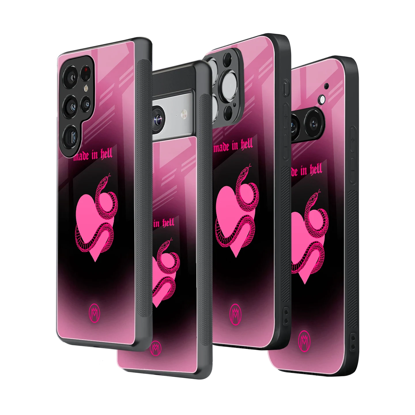 Stylish Glass Back Case for All Smartphones iPhone, Samsung, OnePlus, Pixel, Redmi, Oppo, Vivo, Motorola