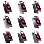 Durable Glass Back Mobile Case for iPhone, Samsung, OnePlus, Google Pixel, Redmi, Vivo, Oppo