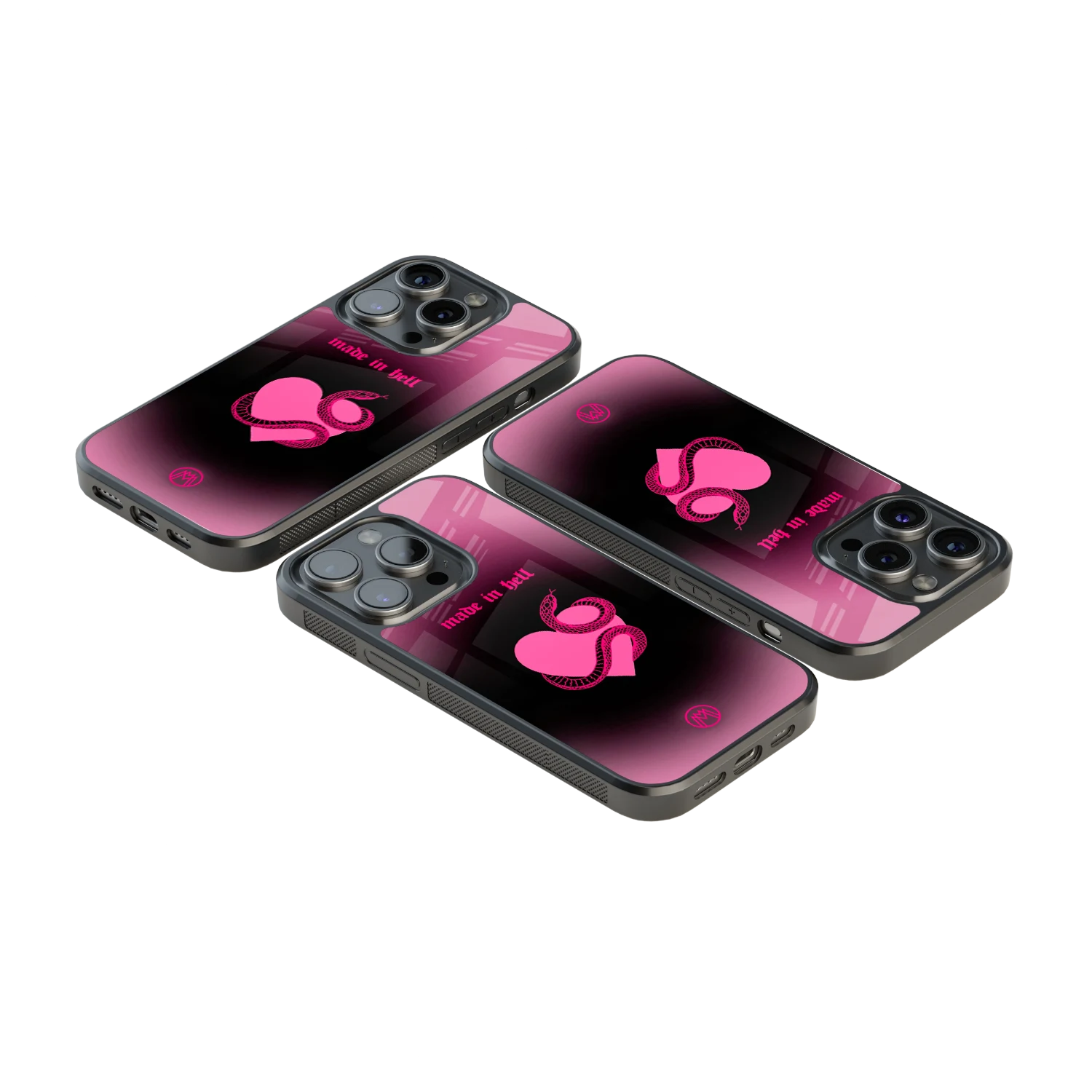 Luxury Glass Back Mobile Cover for iPhone, Samsung Galaxy, OnePlus, Pixel, Redmi & More