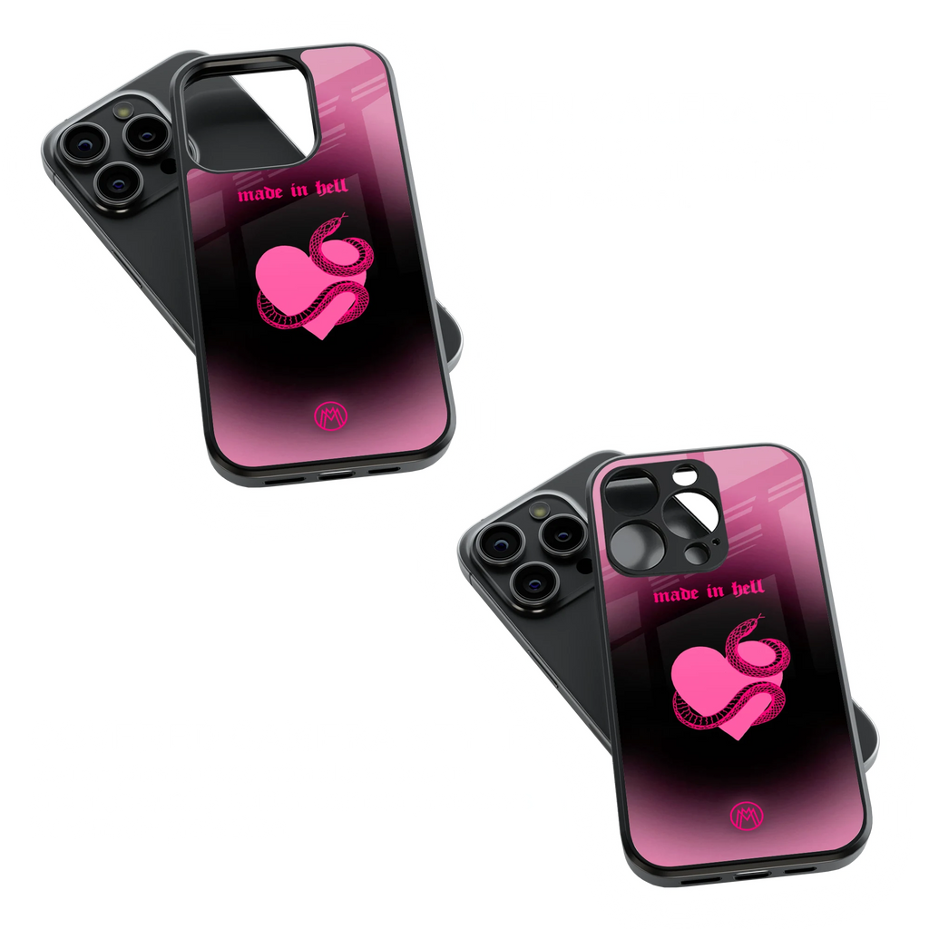 Trendy Glass Back Mobile Case for iPhone, Samsung, Redmi, OnePlus, Google Pixel, Motorola
