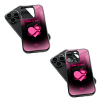 Trendy Glass Back Mobile Case for iPhone, Samsung, Redmi, OnePlus, Google Pixel, Motorola