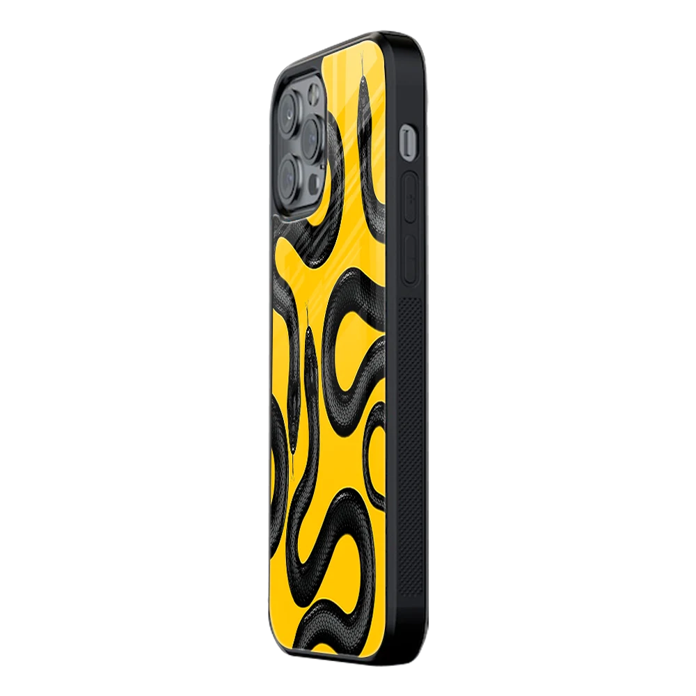 Slim Glass Back Phone Case for Multiple Brands iPhone, Samsung, Redmi, OnePlus, Oppo, Vivo