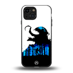 venom minimalistic back phone cover | glass case for iphone 13 mini