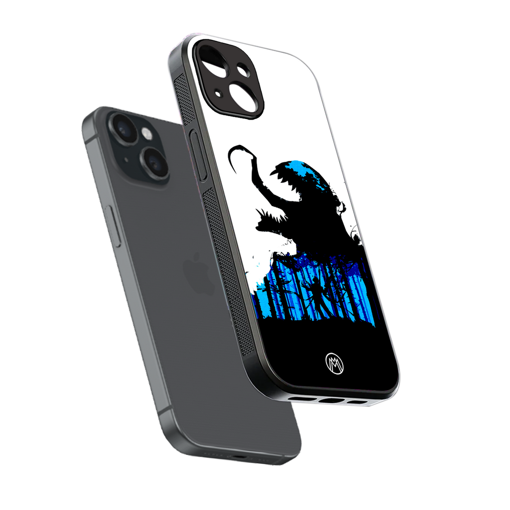 venom minimalistic back phone cover | glass case for iphone 13 mini