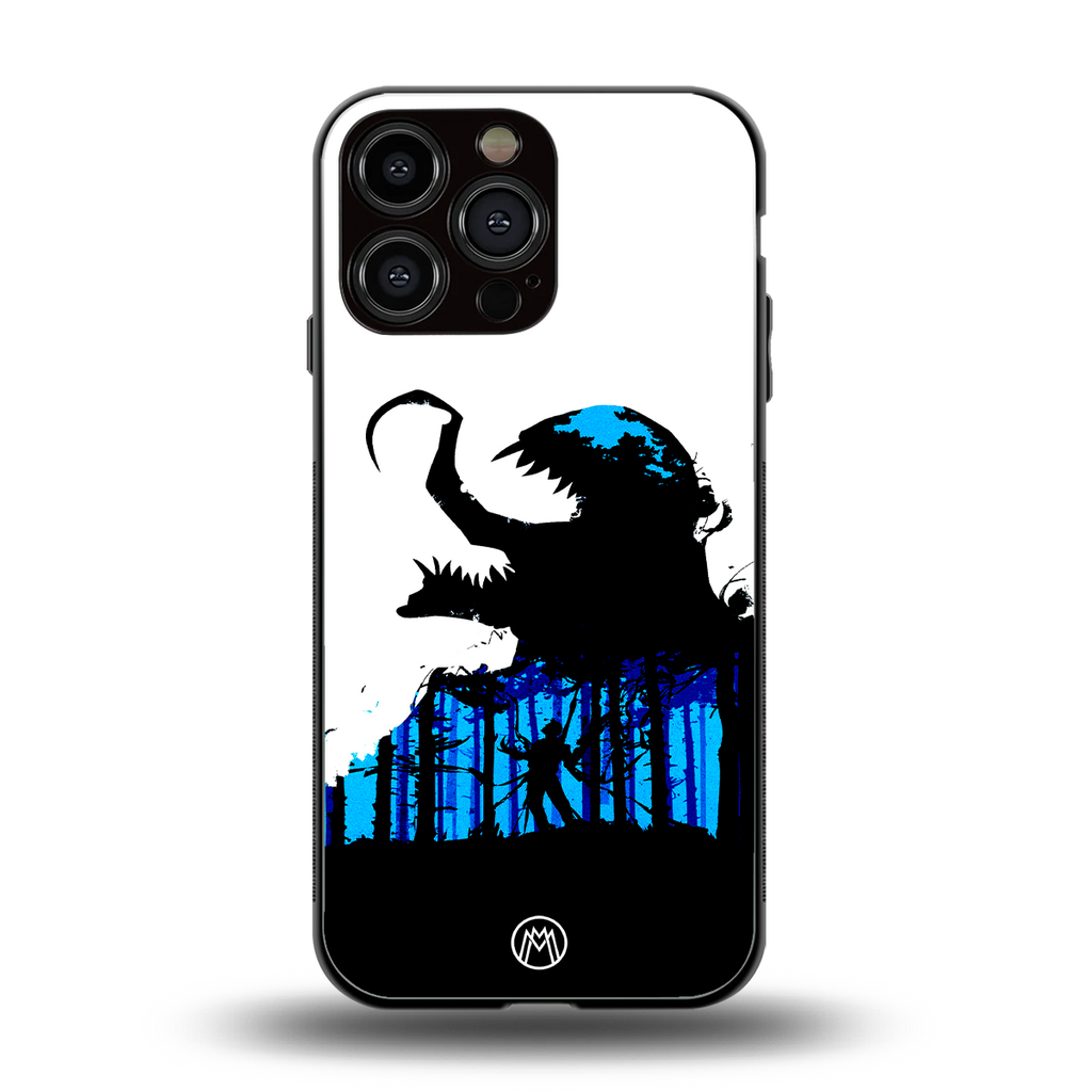 venom minimalistic back phone cover | glass case for iphone 13 pro max