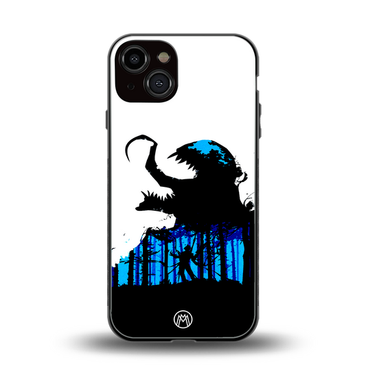 venom minimalistic back phone cover | glass case for iphone 13