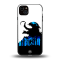 venom minimalistic back phone cover | glass case for iphone 15 plus