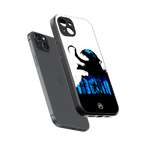 venom minimalistic back phone cover | glass case for iphone 14 plus