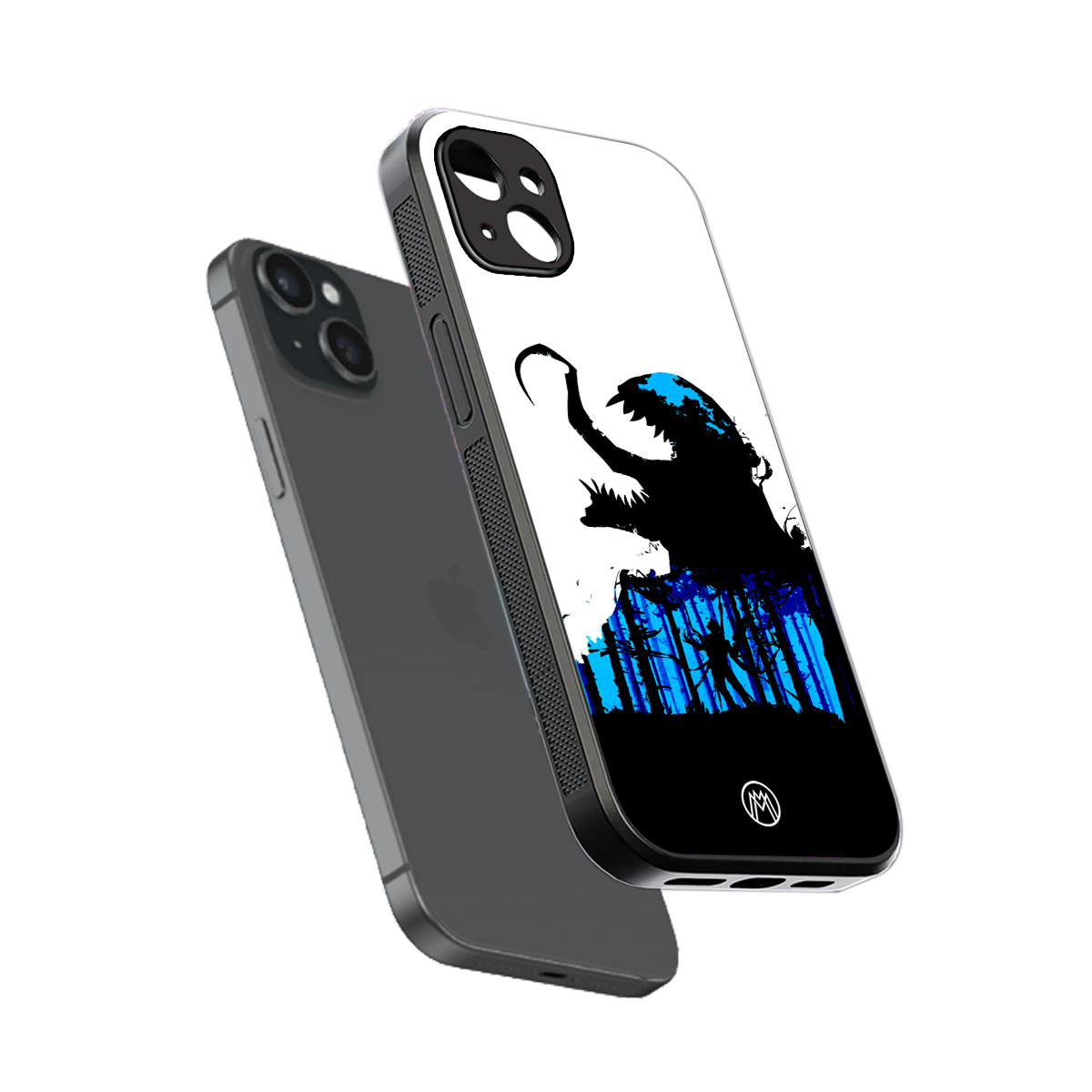 venom minimalistic back phone cover | glass case for iphone 14 plus