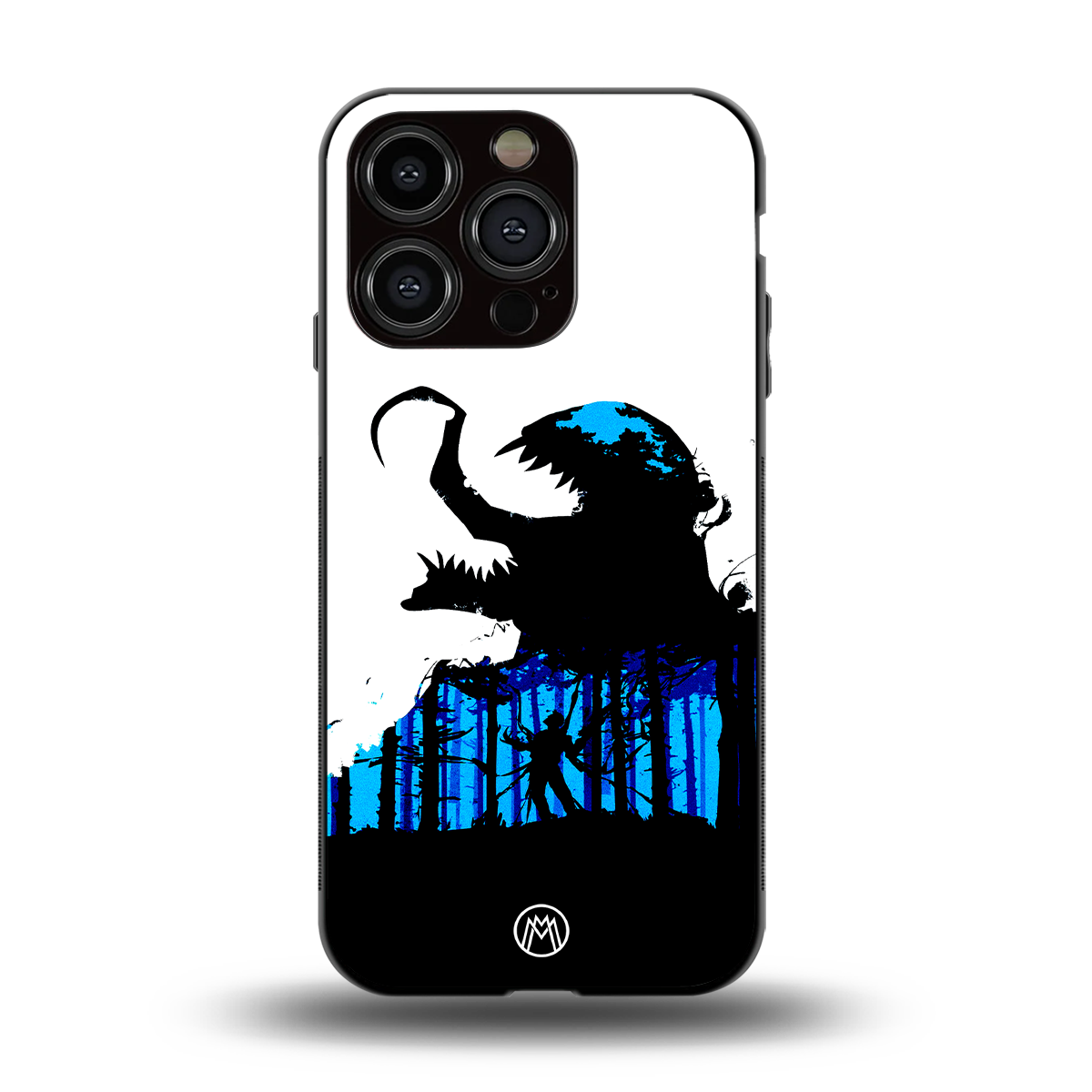 venom minimalistic back phone cover | glass case for iphone 15 pro