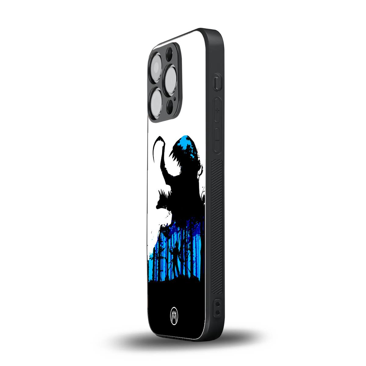 venom minimalistic back phone cover | glass case for iphone 15 pro