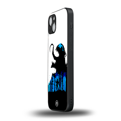 venom minimalistic back phone cover | glass case for iphone 15
