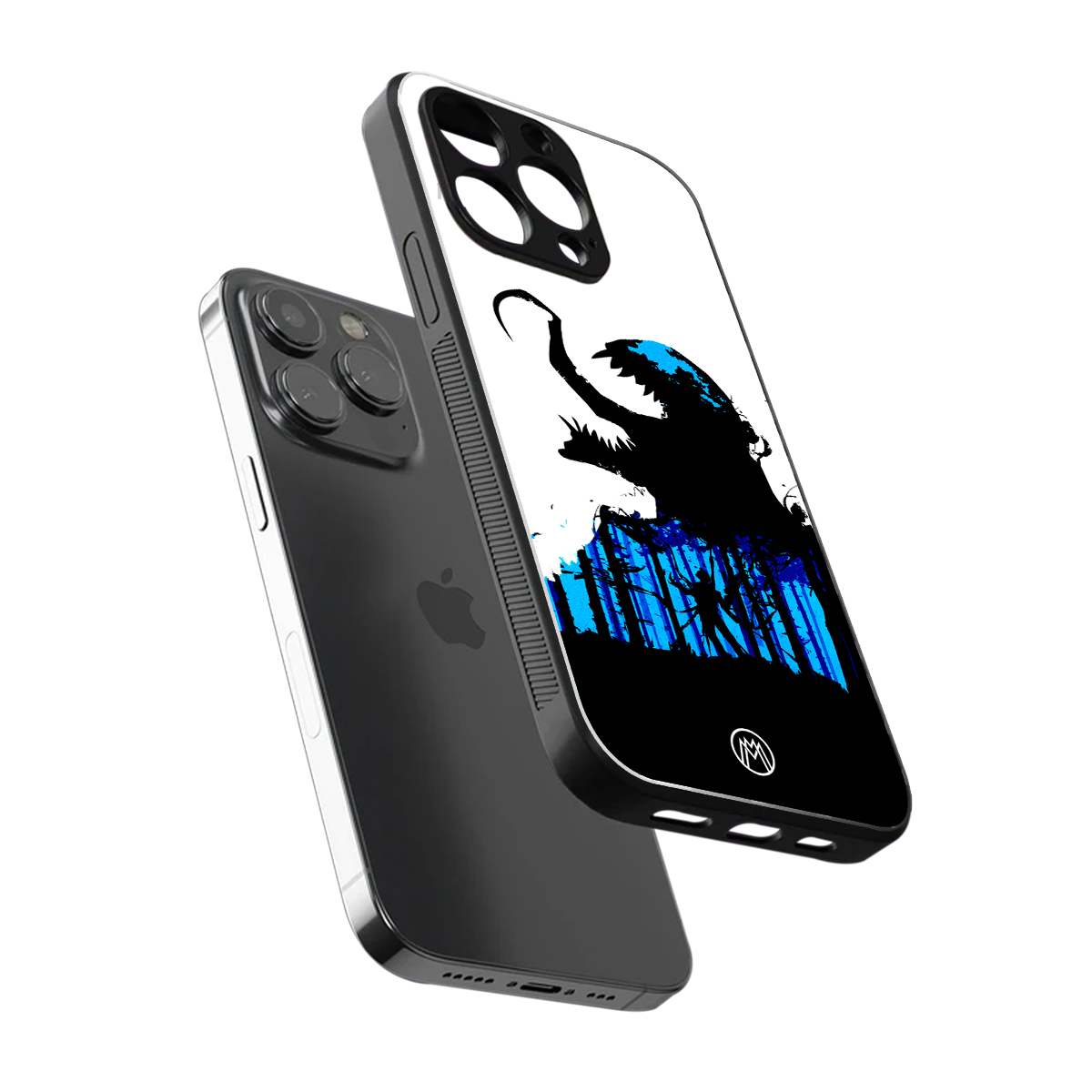 venom minimalistic back phone cover | glass case for iphone 15 pro