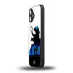 venom minimalistic back phone cover | glass case for iphone 16 plus