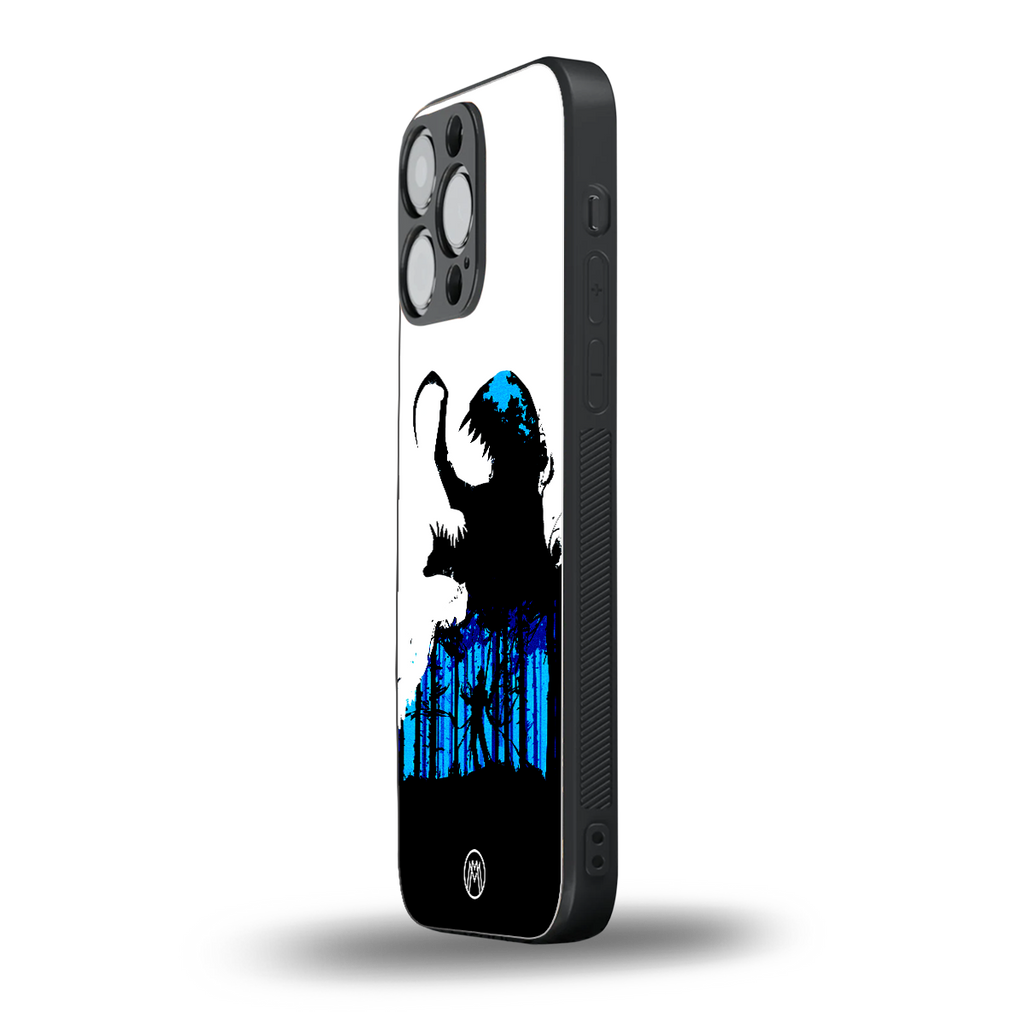 venom minimalistic back phone cover | glass case for iphone 16 pro max