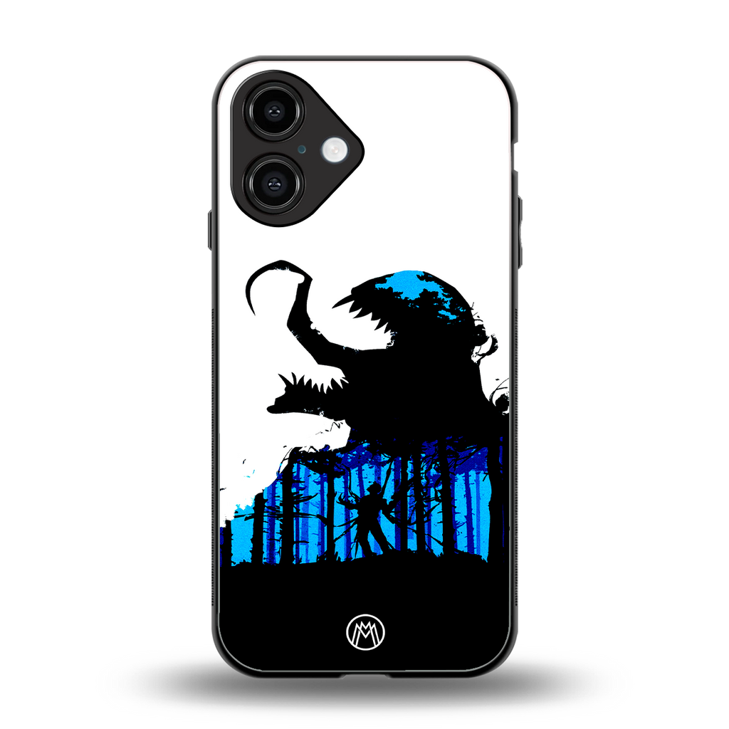 venom minimalistic back phone cover | glass case for iphone 16