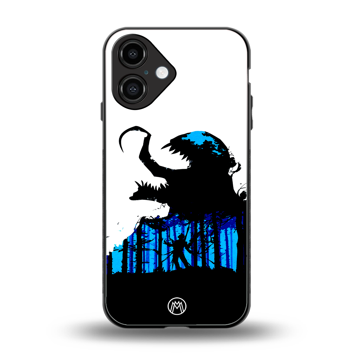 venom minimalistic back phone cover | glass case for iphone 16