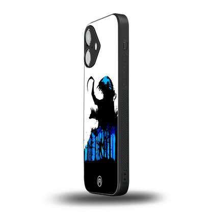 venom minimalistic back phone cover | glass case for iphone 16