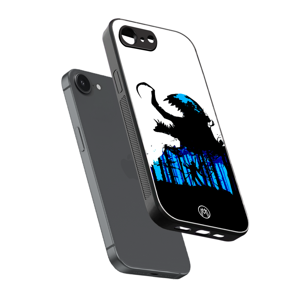 venom minimalistic back phone cover | glass case for iphone 16e