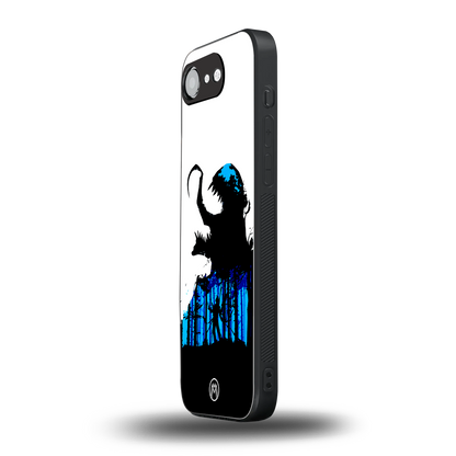 venom minimalistic back phone cover | glass case for iphone 16e