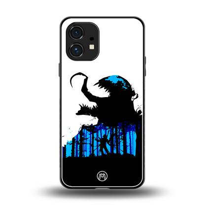 venom minimalistic back phone cover | glass case for nothing phone 1