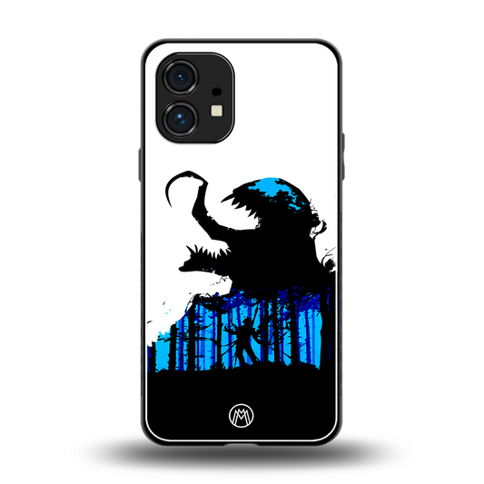 venom minimalistic back phone cover | glass case for nothing phone 1