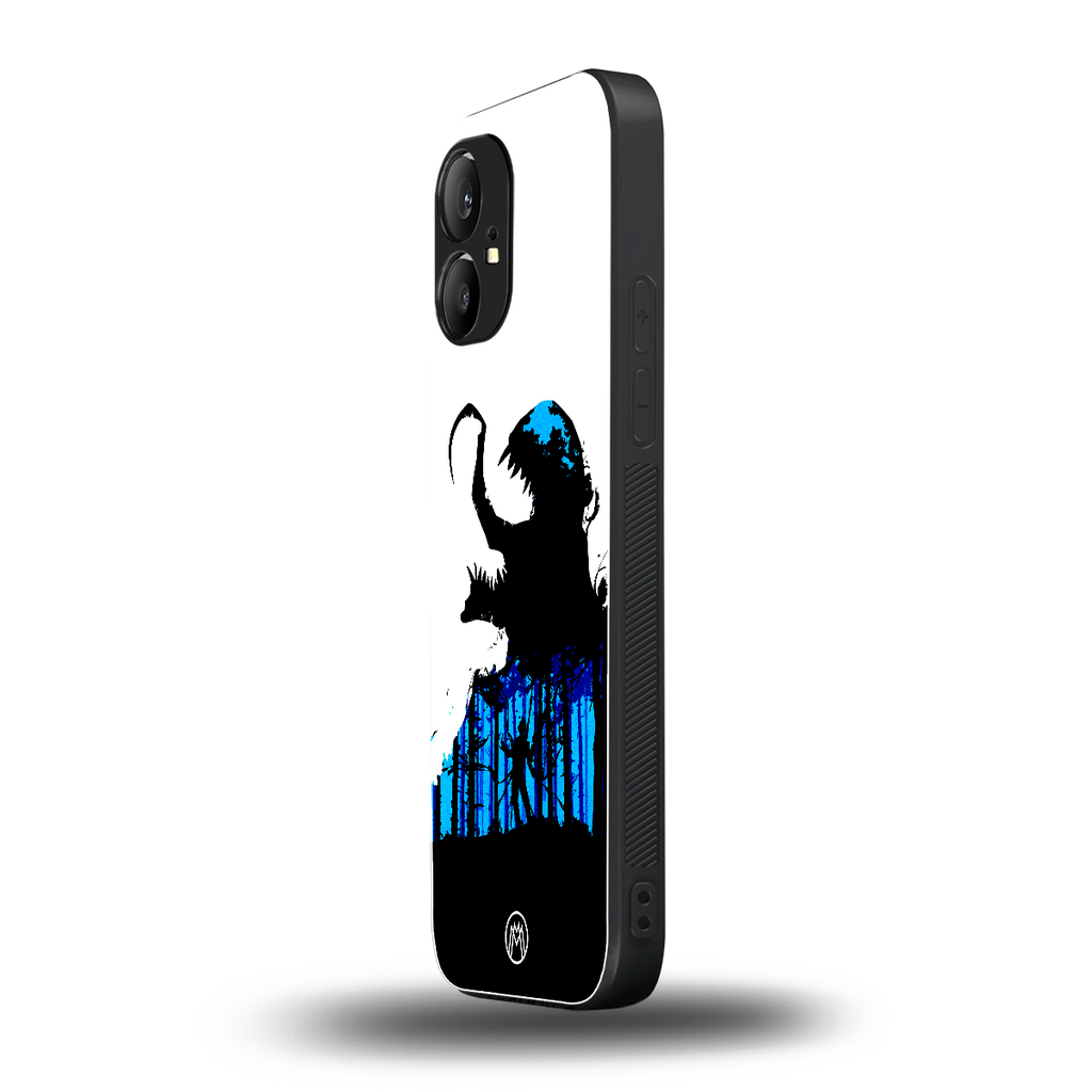 venom minimalistic back phone cover | glass case for nothing phone 1