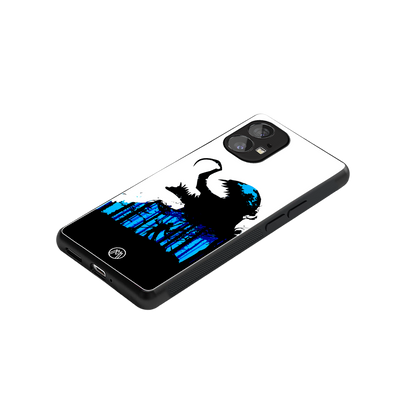 venom minimalistic back phone cover | glass case for nothing phone 1
