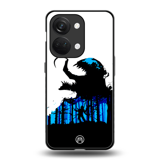 venom minimalistic back phone cover | glass case for oneplus nord 3