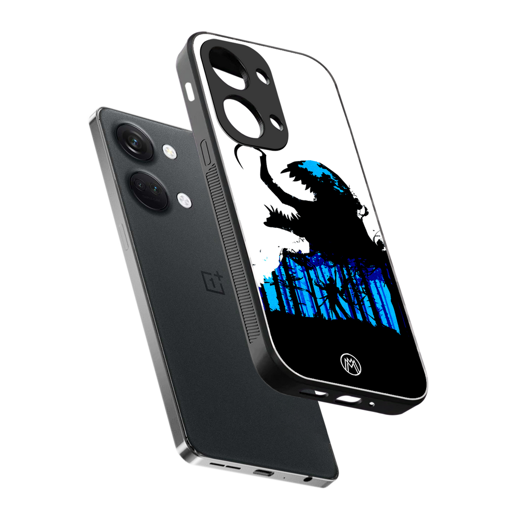 venom minimalistic back phone cover | glass case for oneplus nord 3