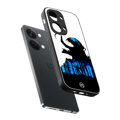 venom minimalistic back phone cover | glass case for oneplus nord 3