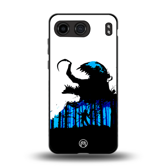 venom minimalistic back phone cover | glass case for oneplus nord 4