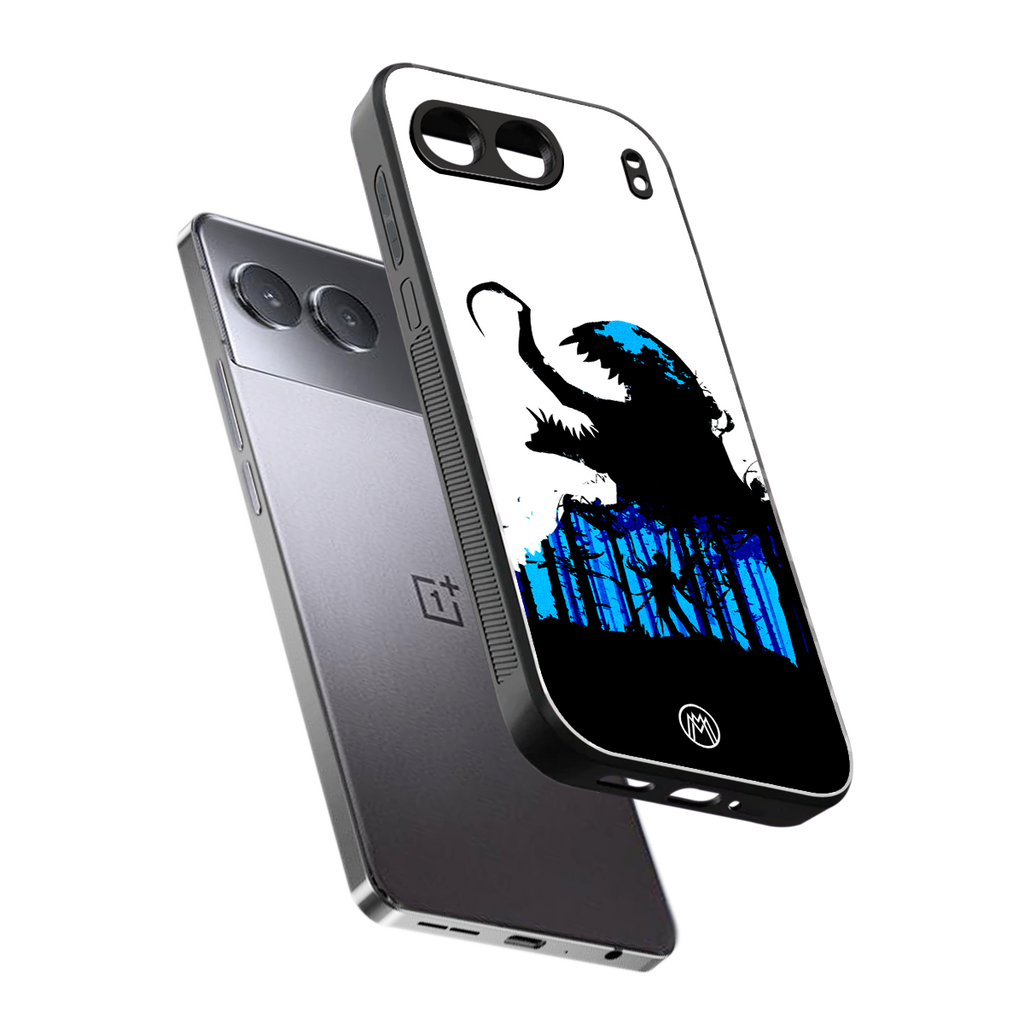 venom minimalistic back phone cover | glass case for oneplus nord 4