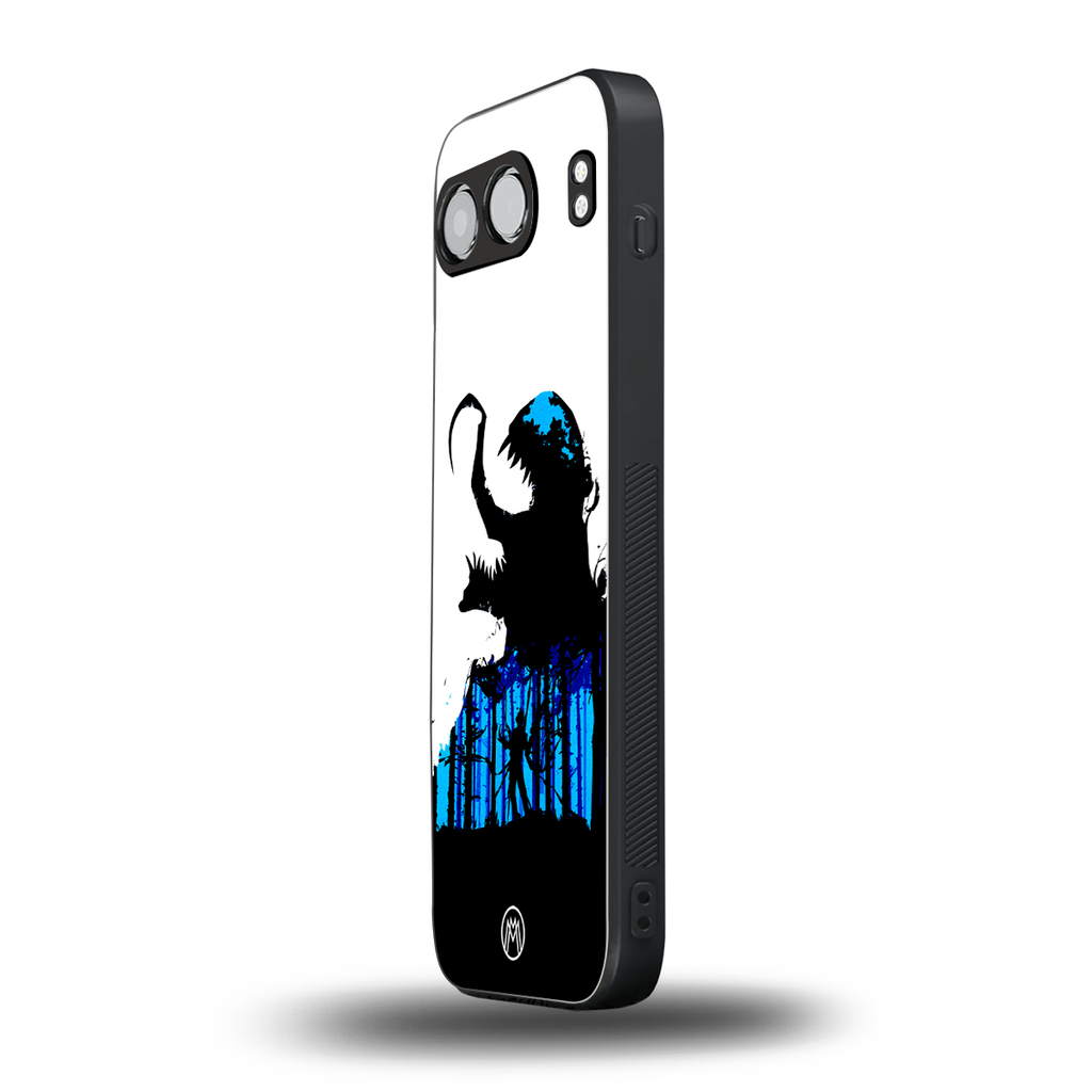 venom minimalistic back phone cover | glass case for oneplus nord 4