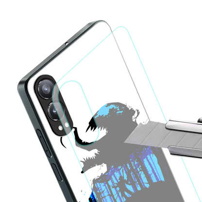 venom minimalistic back phone cover | glass case for oneplus nord ce 4 lite